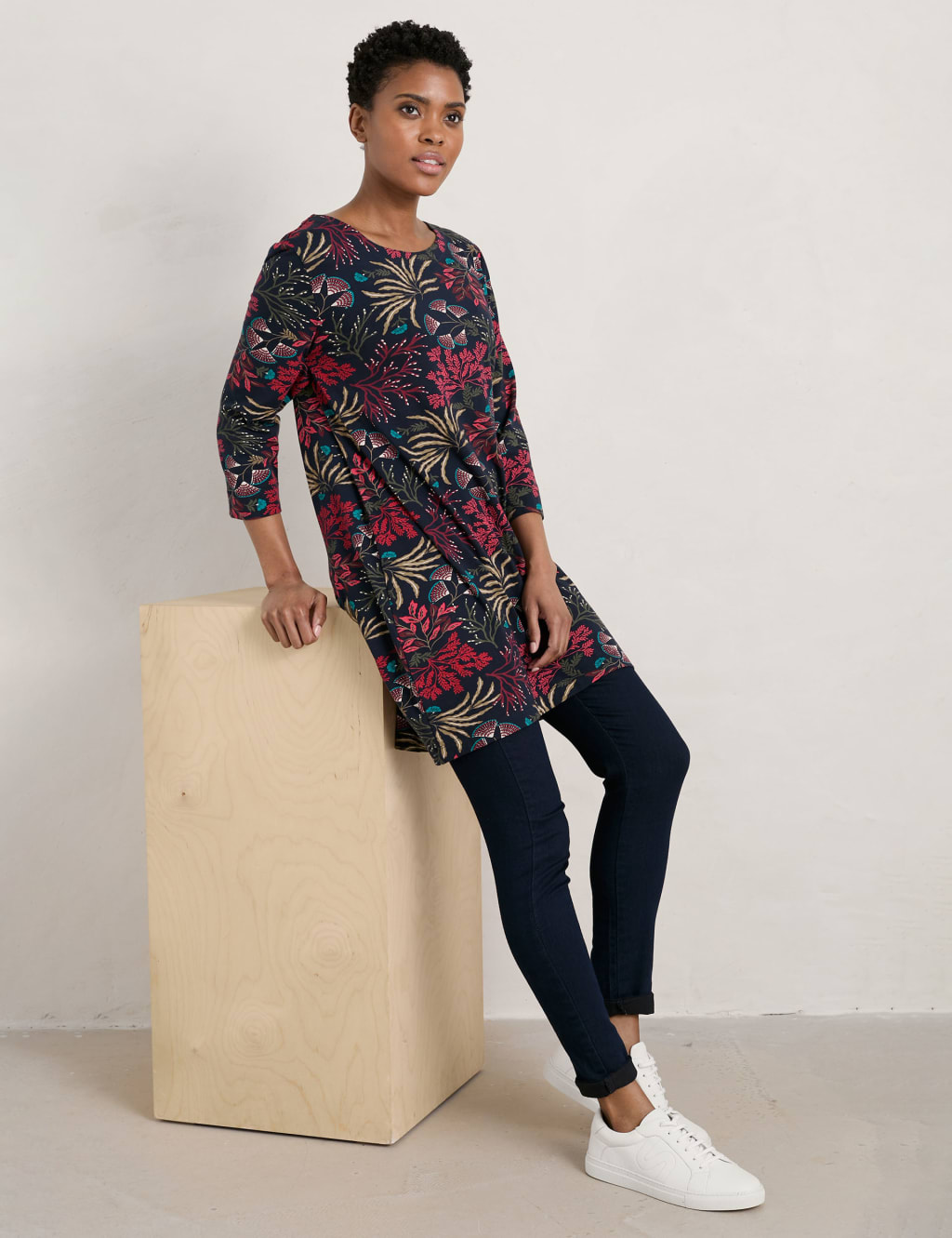 Cotton Rich Printed Tunic image 1