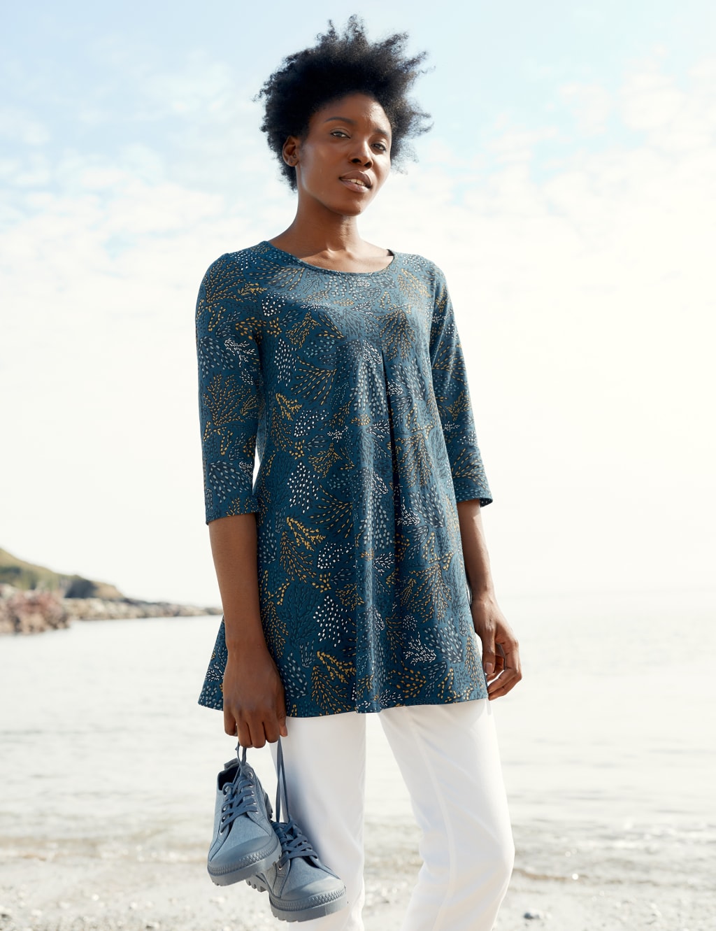 Cotton Rich Printed Tunic image 1