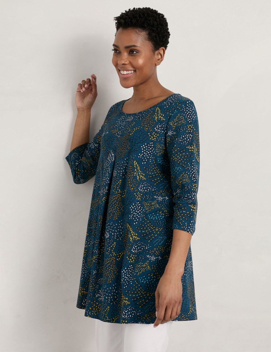 Cotton Rich Printed Tunic image 3