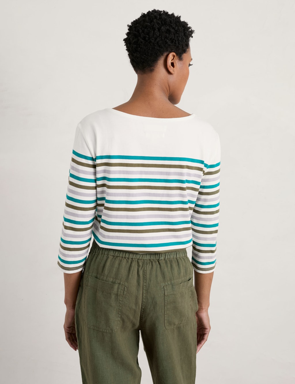 Organic Cotton Striped Top image 6