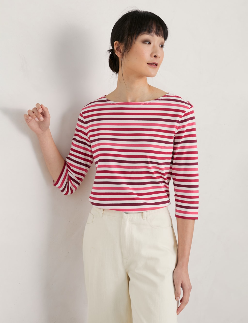 Organic Cotton Striped Top image 2