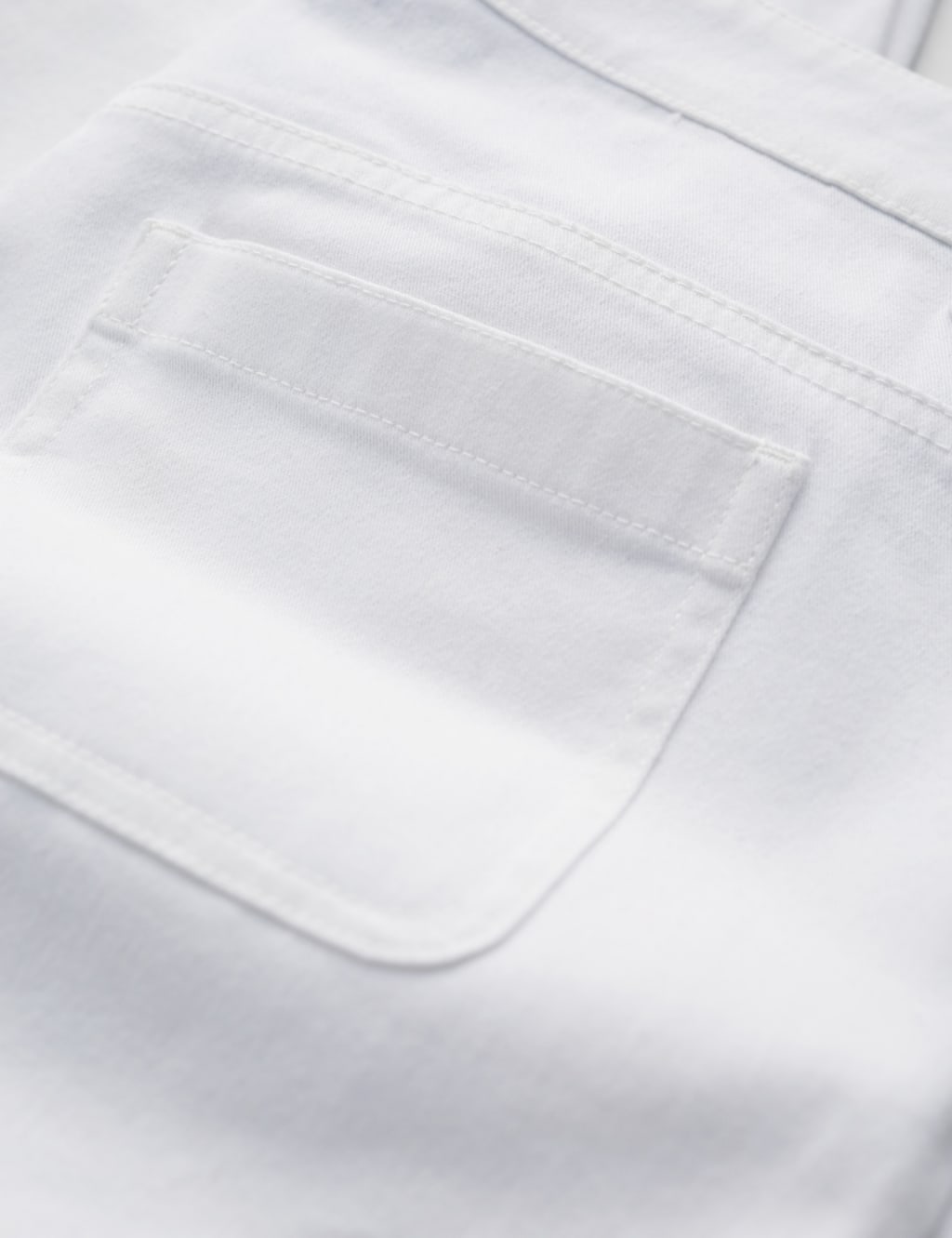 Cotton Rich Slim Fit Cropped Trousers image 4