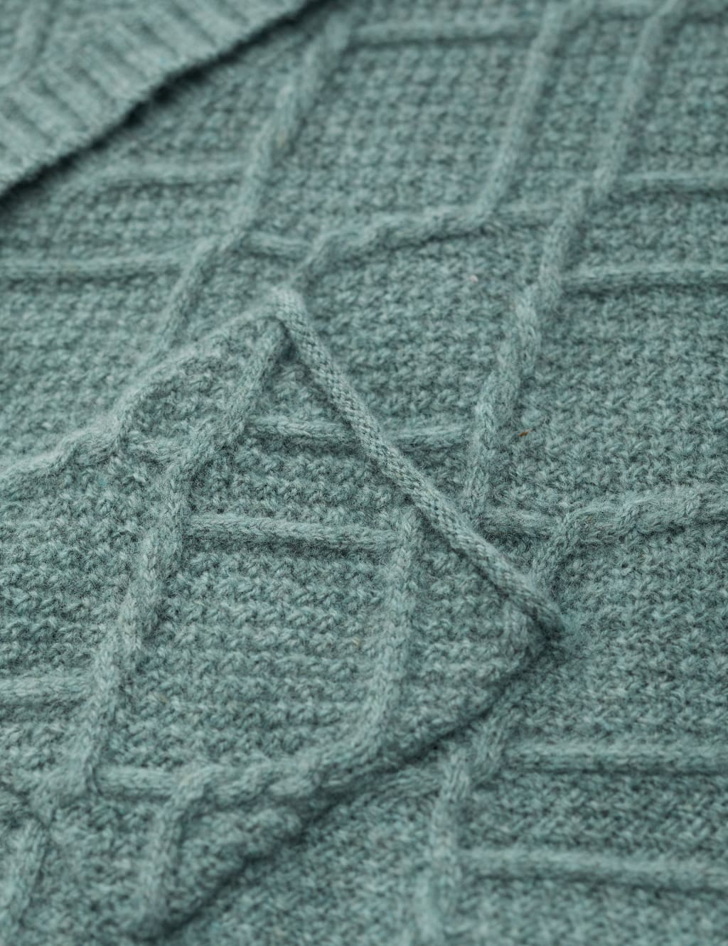 Merino Wool Rich V-Neck Cardigan image 5