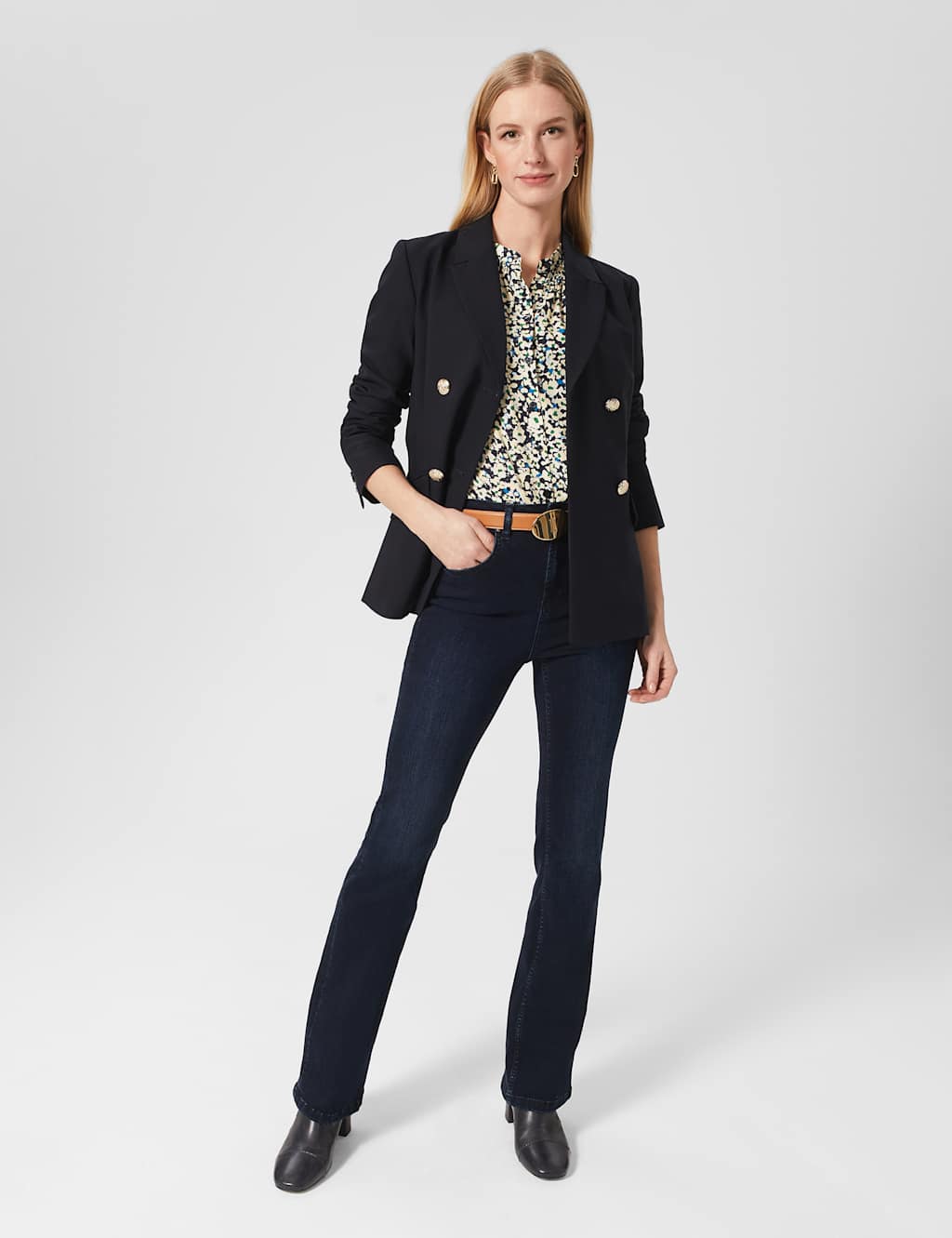 Printed Button Through Blouse image 4