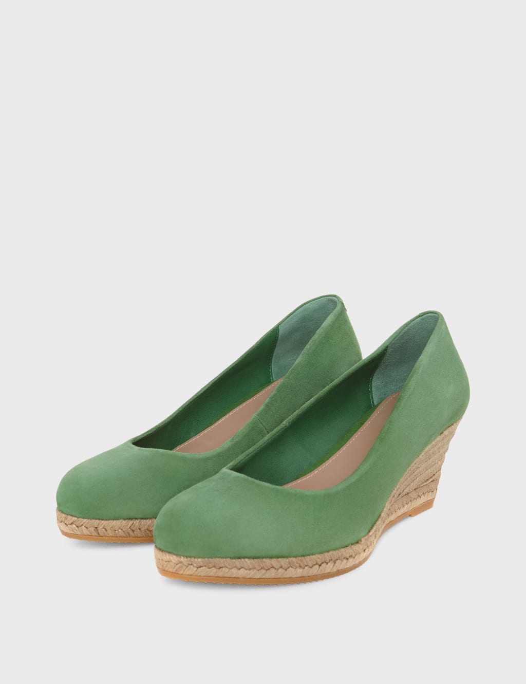 Suede Wedge Espadrilles image 2