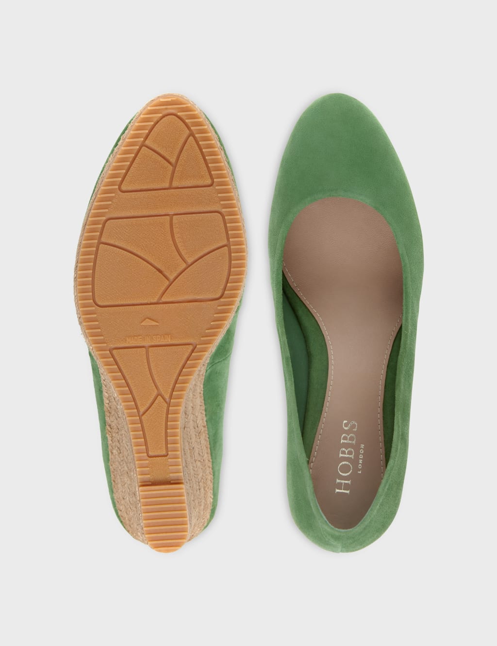 Suede Wedge Espadrilles image 3
