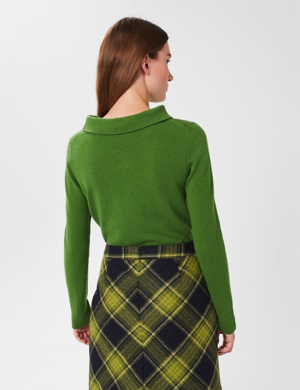 Merino Wool Rich Cowl Neck Jumper image 3