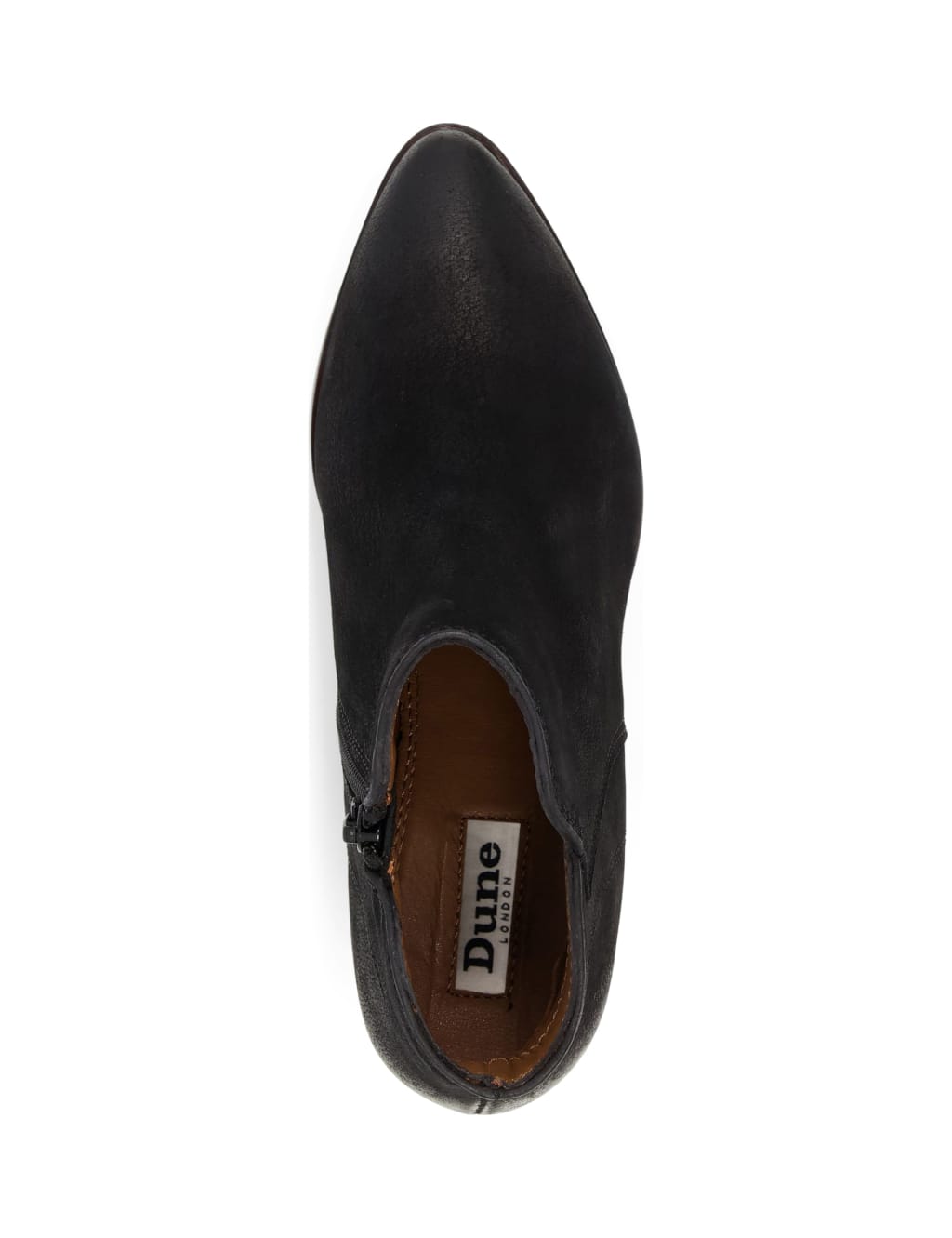 Wide Fit Suede Block Heel Ankle Boots image 5