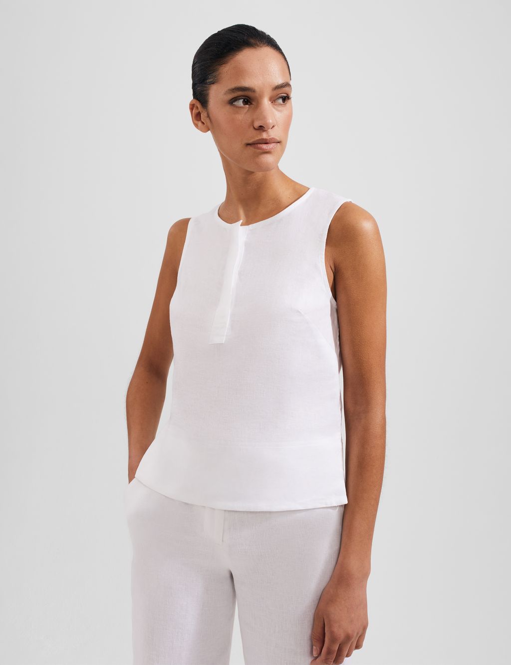 Pure Linen Vest image 1