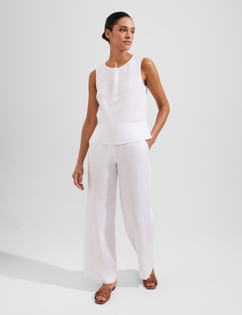 Pure Linen Vest image 4