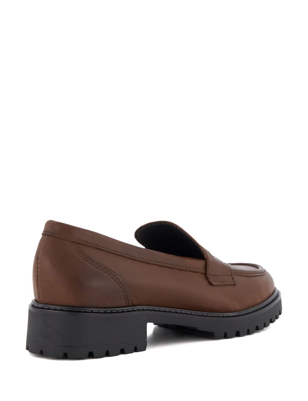 Leather Slip On Loafers image 3