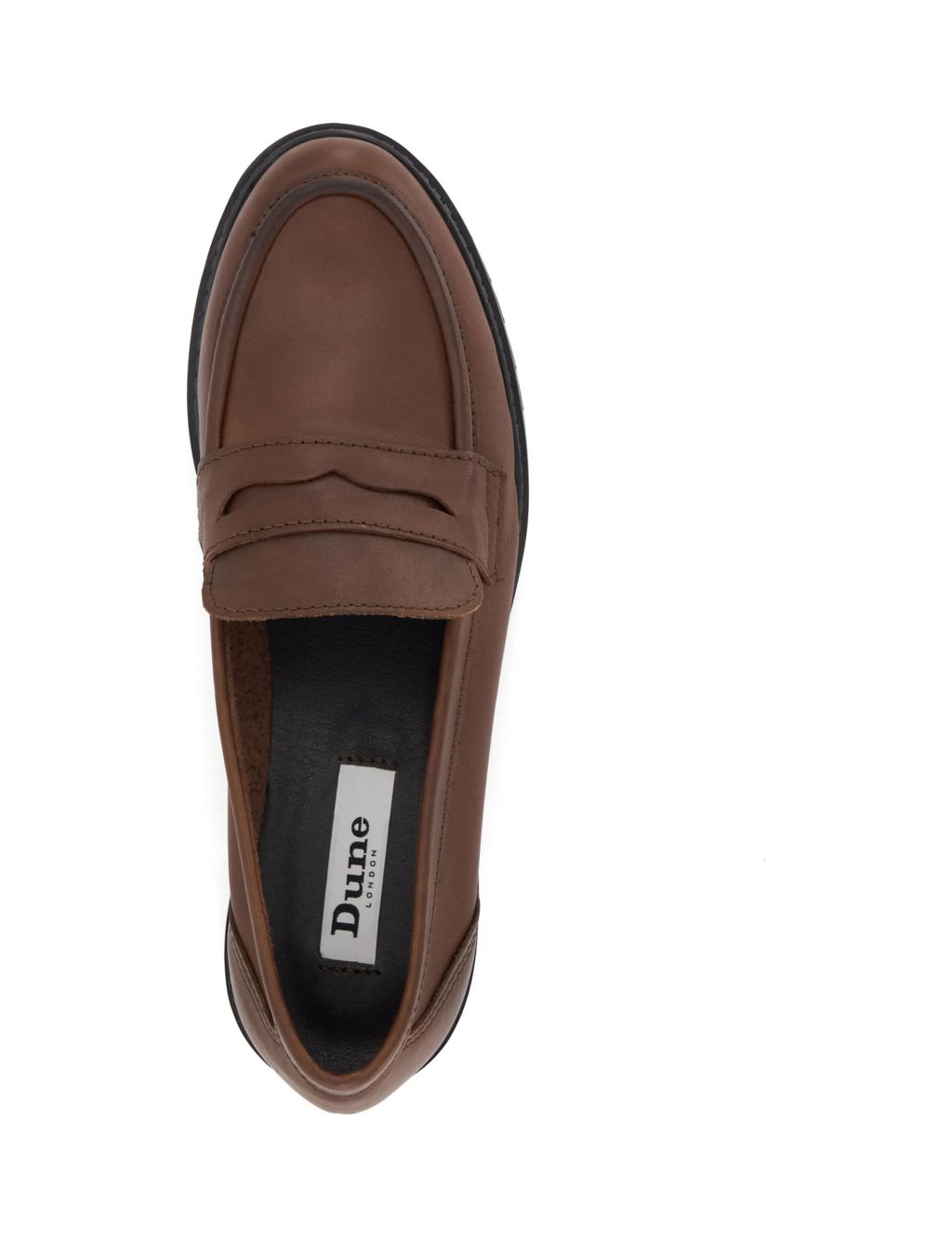 Leather Slip On Loafers image 4