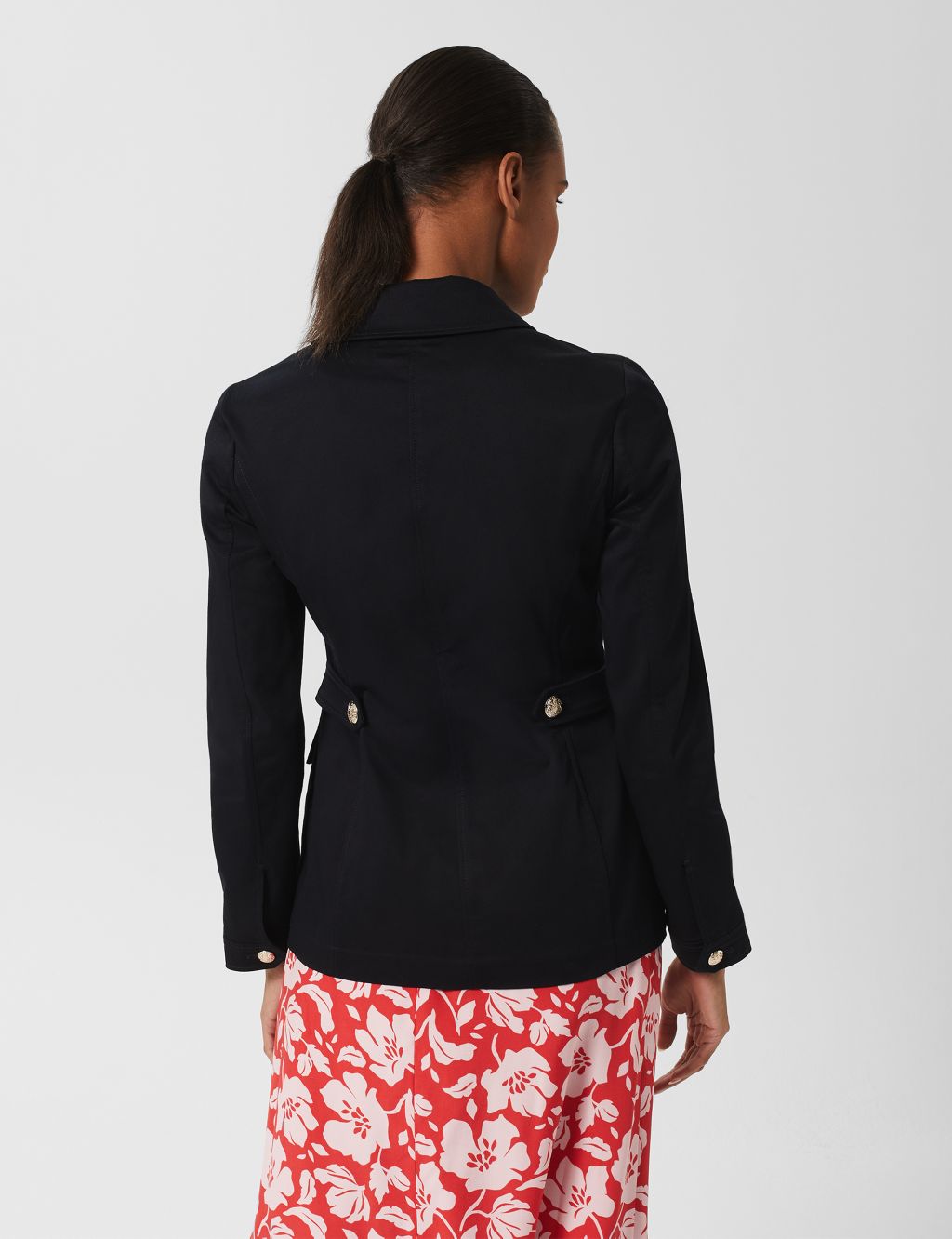 Cotton Rich Collared Jacket image 4