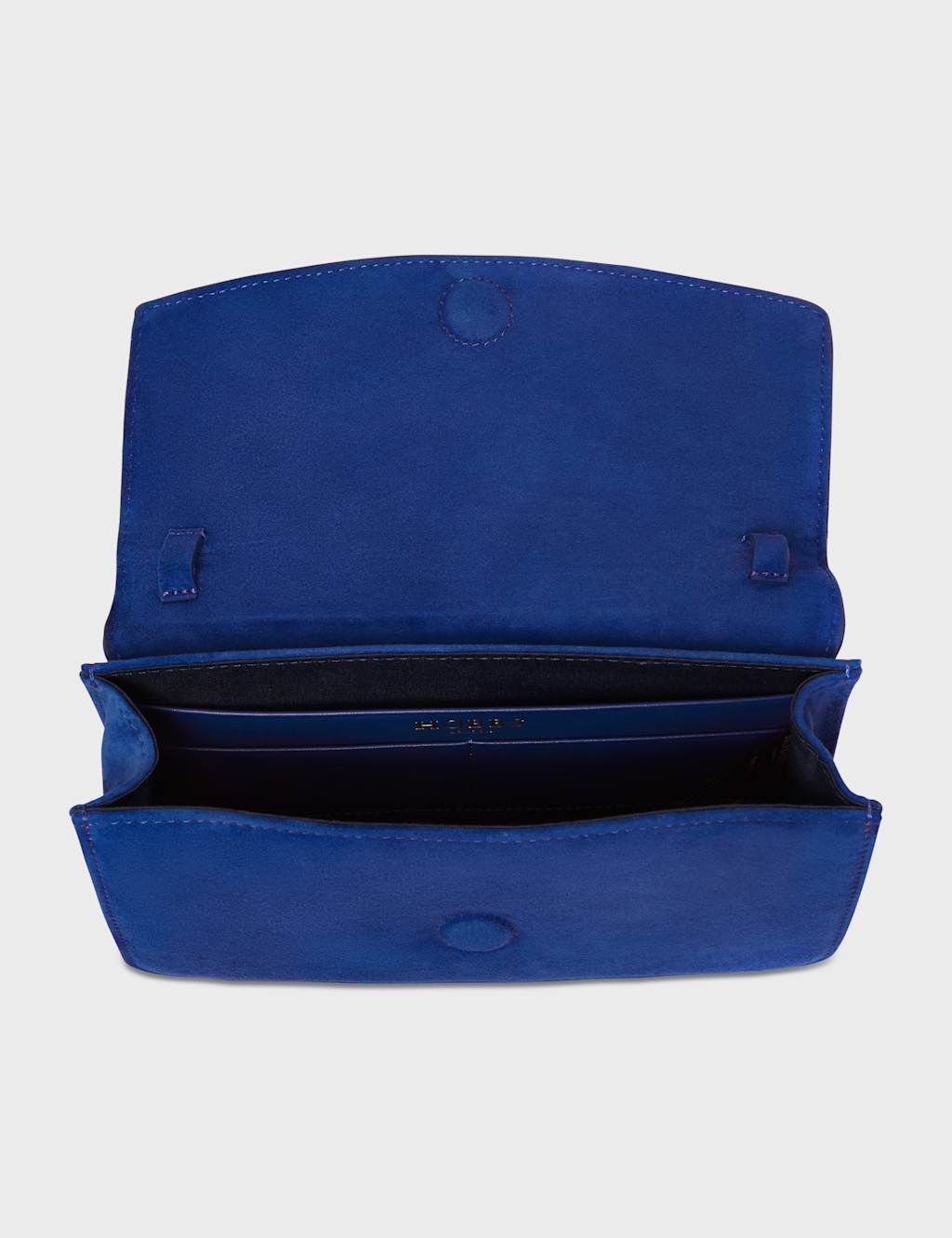 Suede Cross Body Clutch Bag image 2