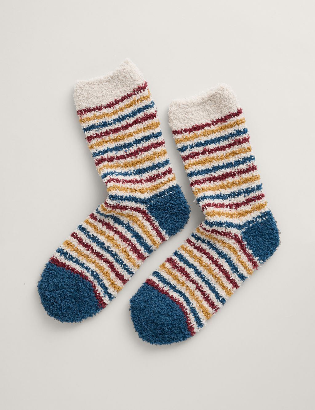 Striped Fluffy Socks image 1
