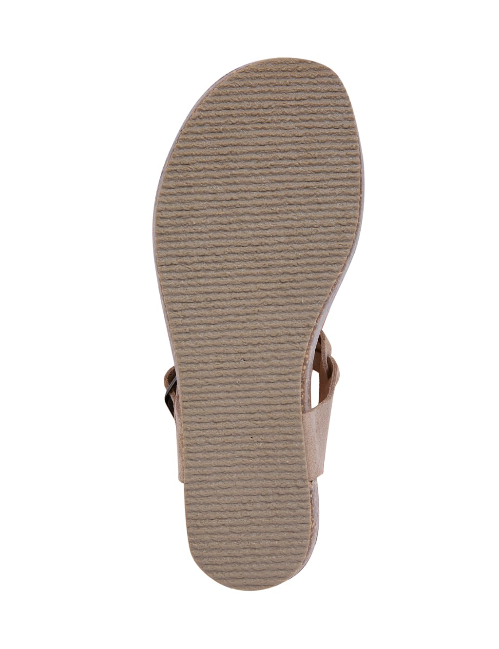 Suede Woven Ankle Strap Flat Sandals image 7