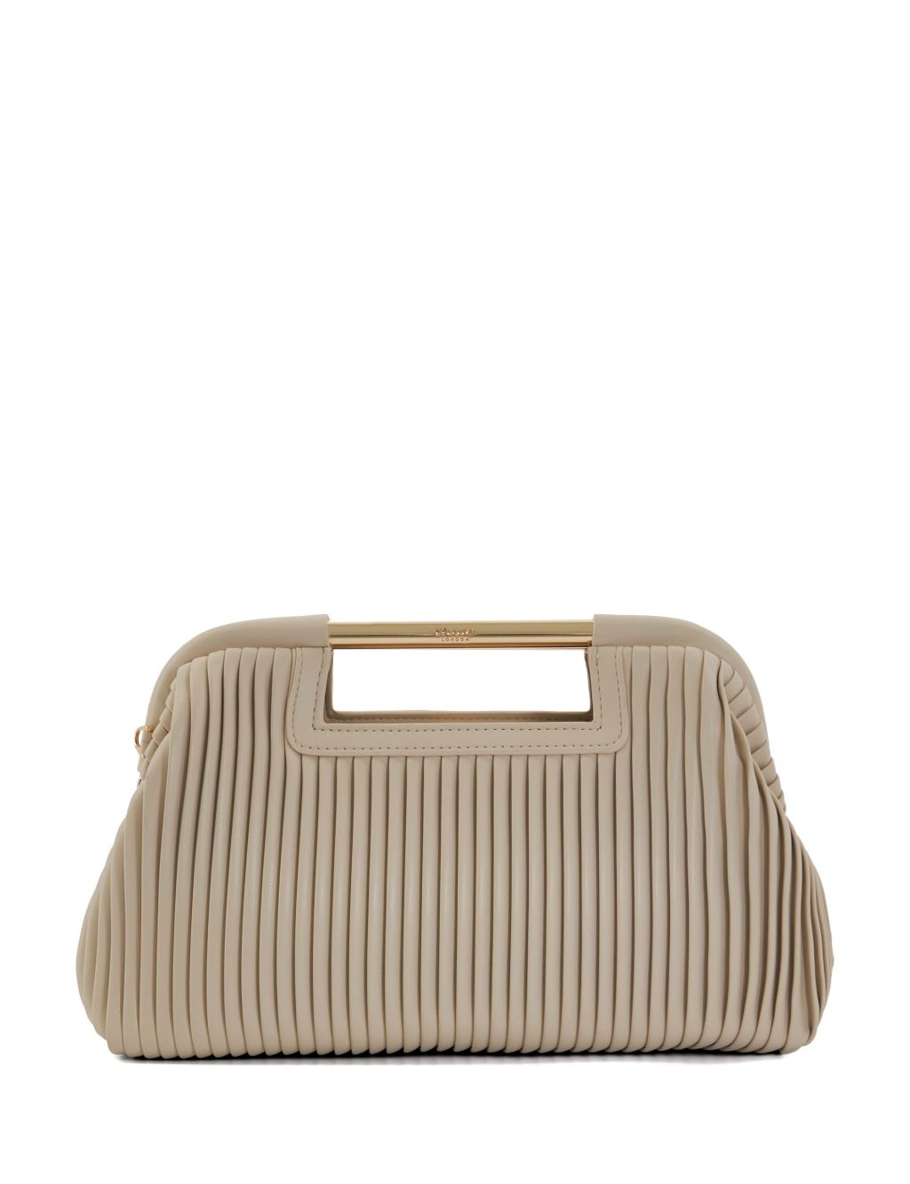 Pleated Chain Strap Clutch Bag image 3