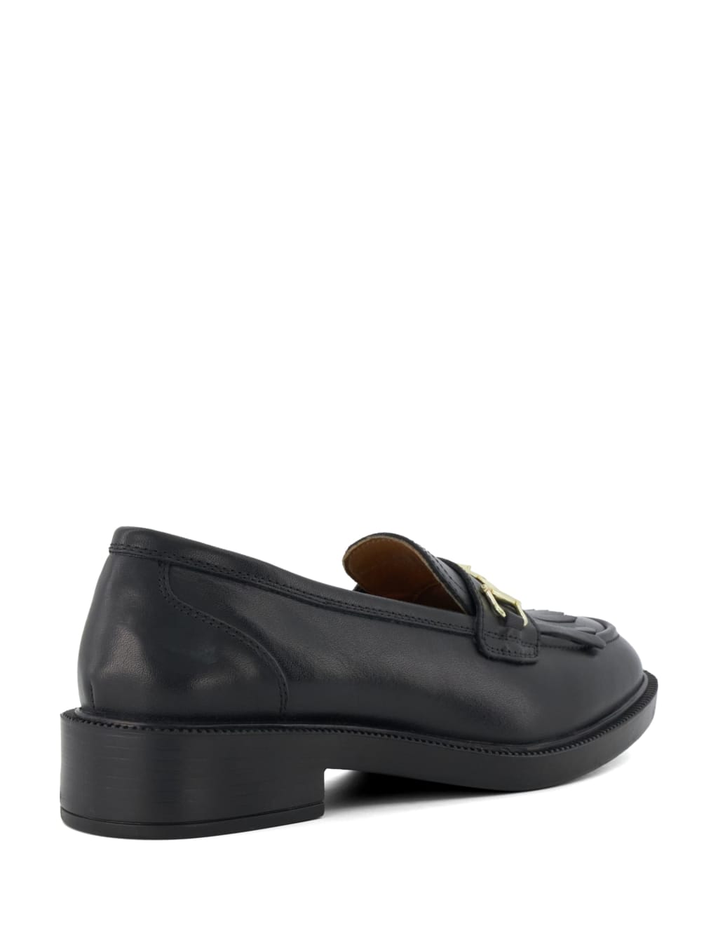 Leather Bar Tassel Slip On Loafers image 4
