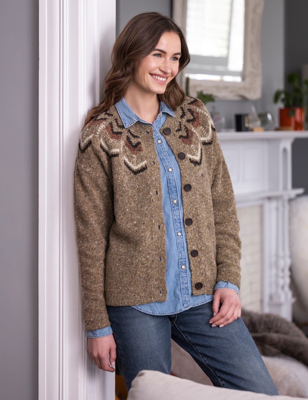 Womens wool cardigans deals