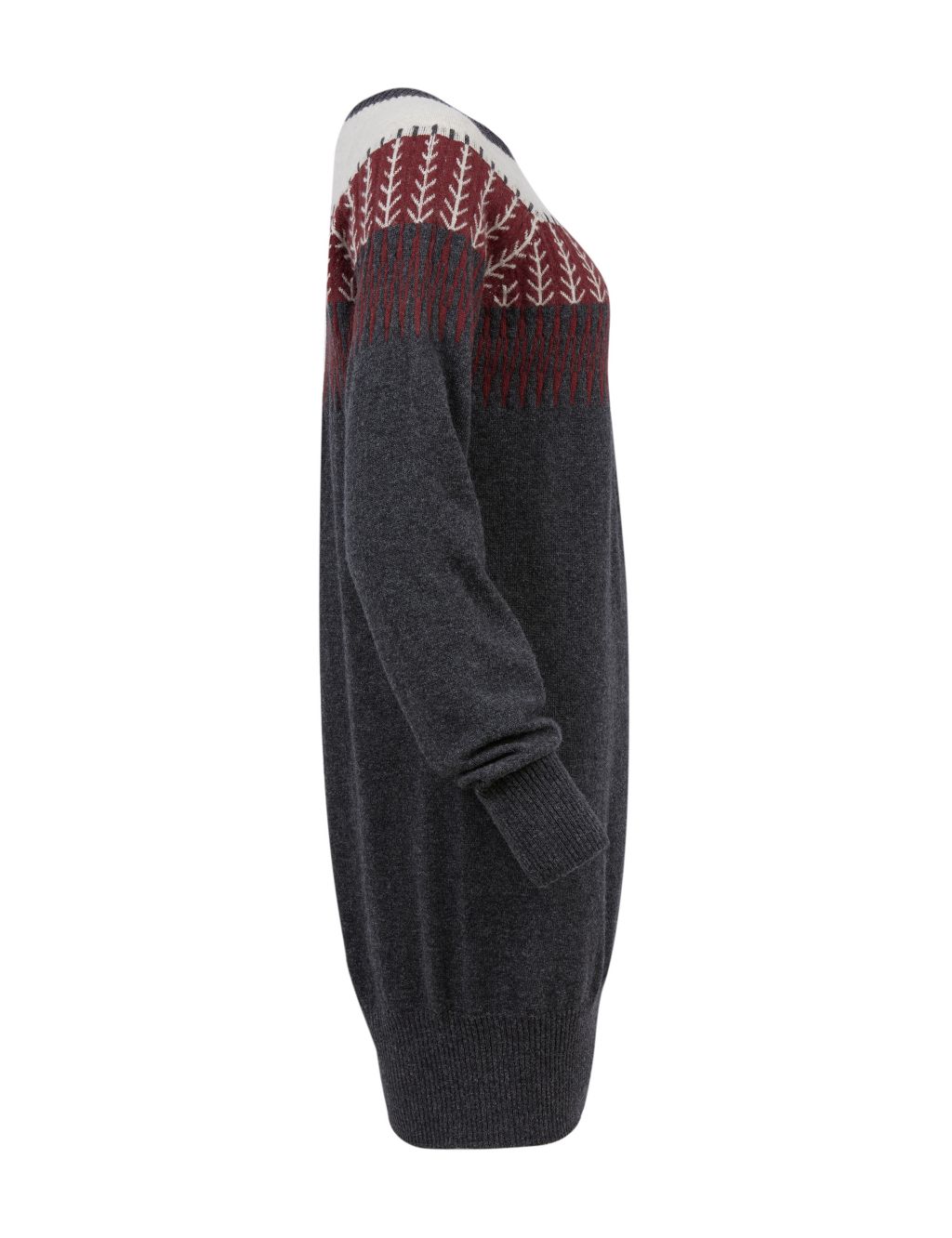 Pure Wool Knitted Mini Jumper Dress image 4