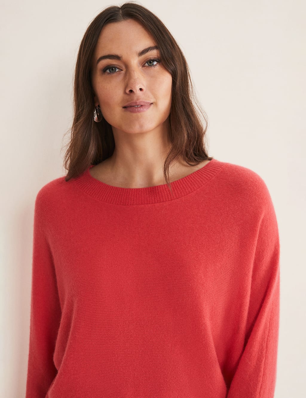 Pure Cashmere Slash Neck Jumper image 3