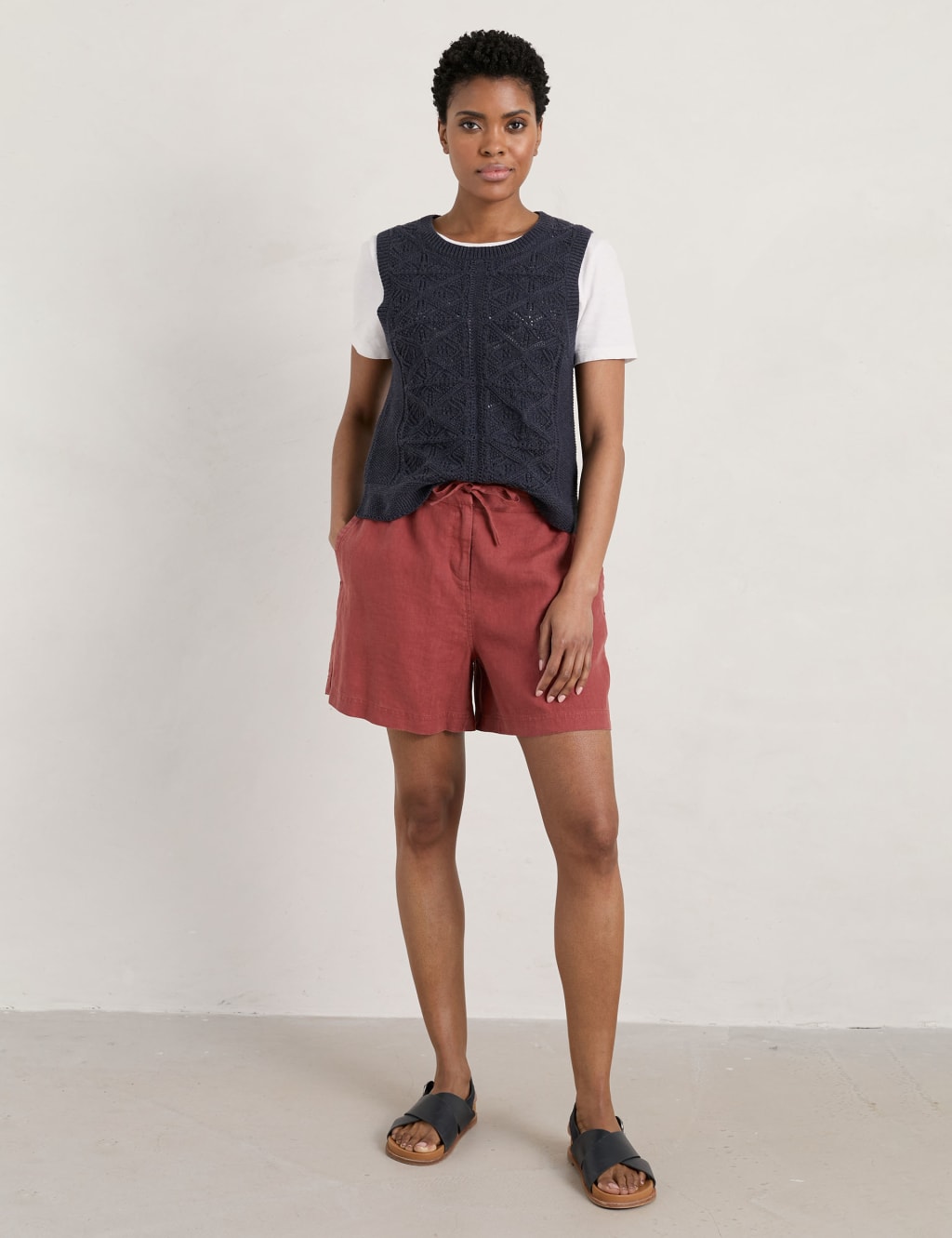 Pure Linen Shorts image 1