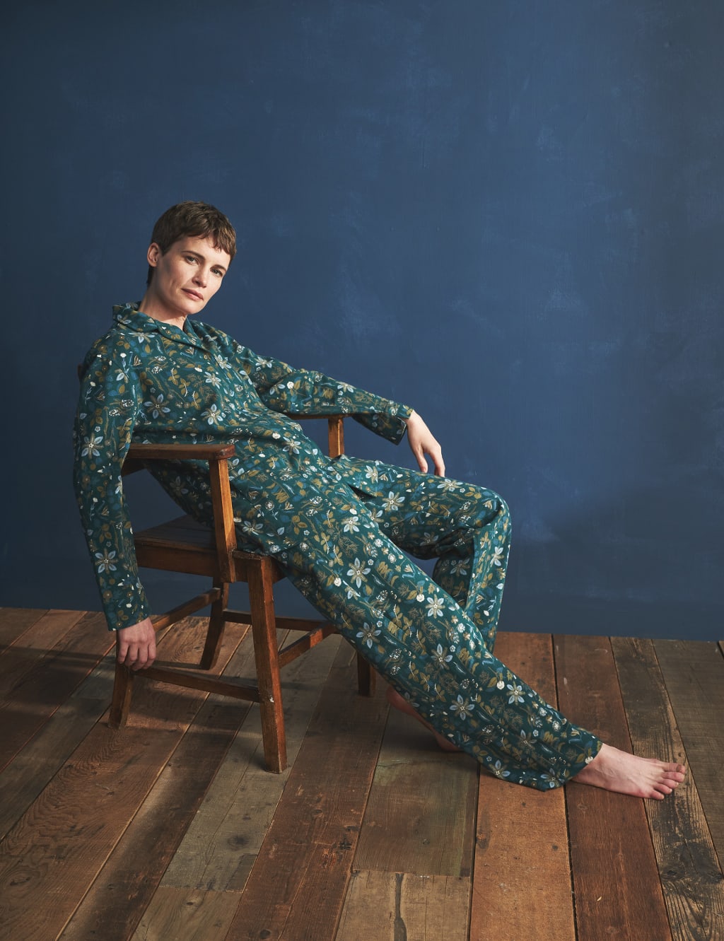 Organic Cotton Floral Pyjama Set image 3