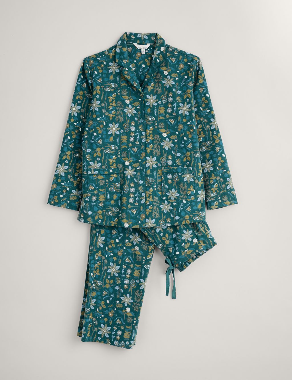 Organic Cotton Floral Pyjama Set image 2