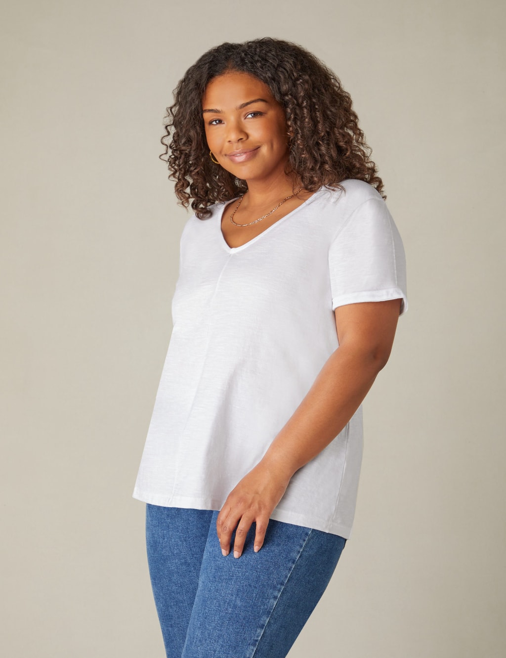 Women's V-Neck T-Shirts | M&S