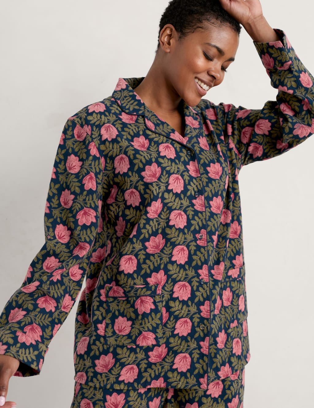 Organic Cotton Printed Pyjama Set image 4