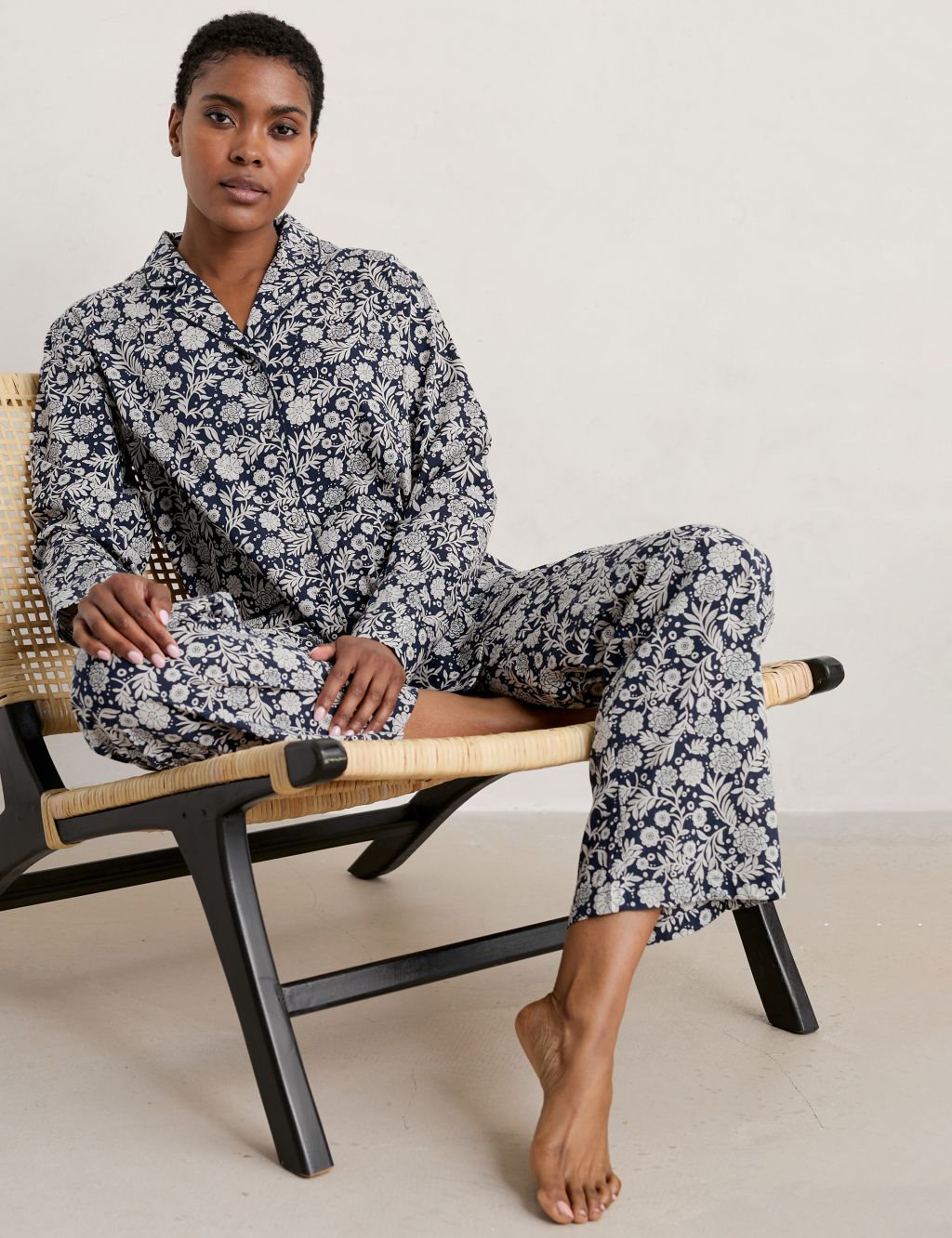Organic Cotton Floral Pyjama Set