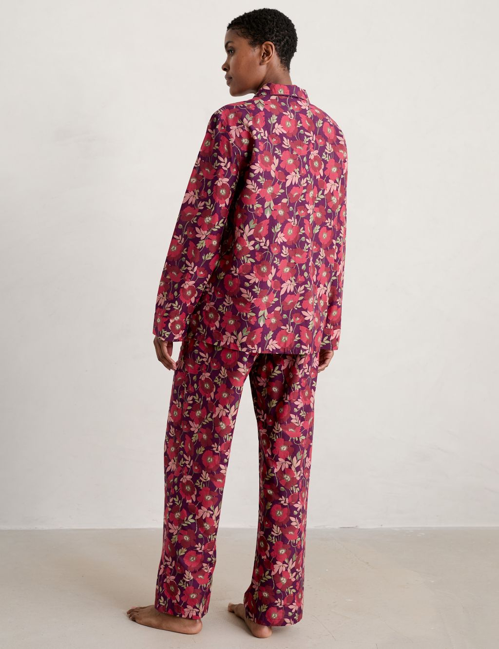 Organic Cotton Floral Pyjama Set image 4