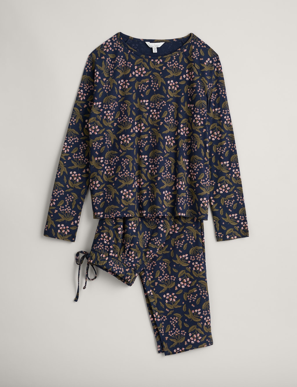 Jersey Floral Pyjama Set image 2