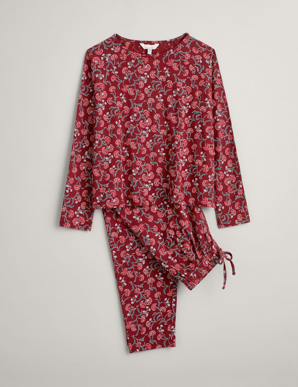 Jersey Floral Pyjama Set image 2
