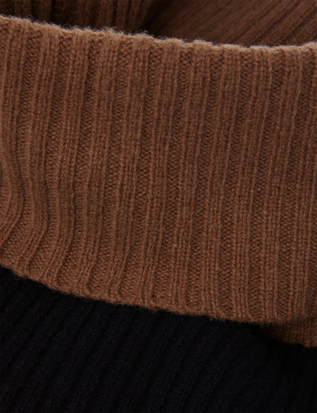 Merino Wool Rich Colour Block Jumper image 4