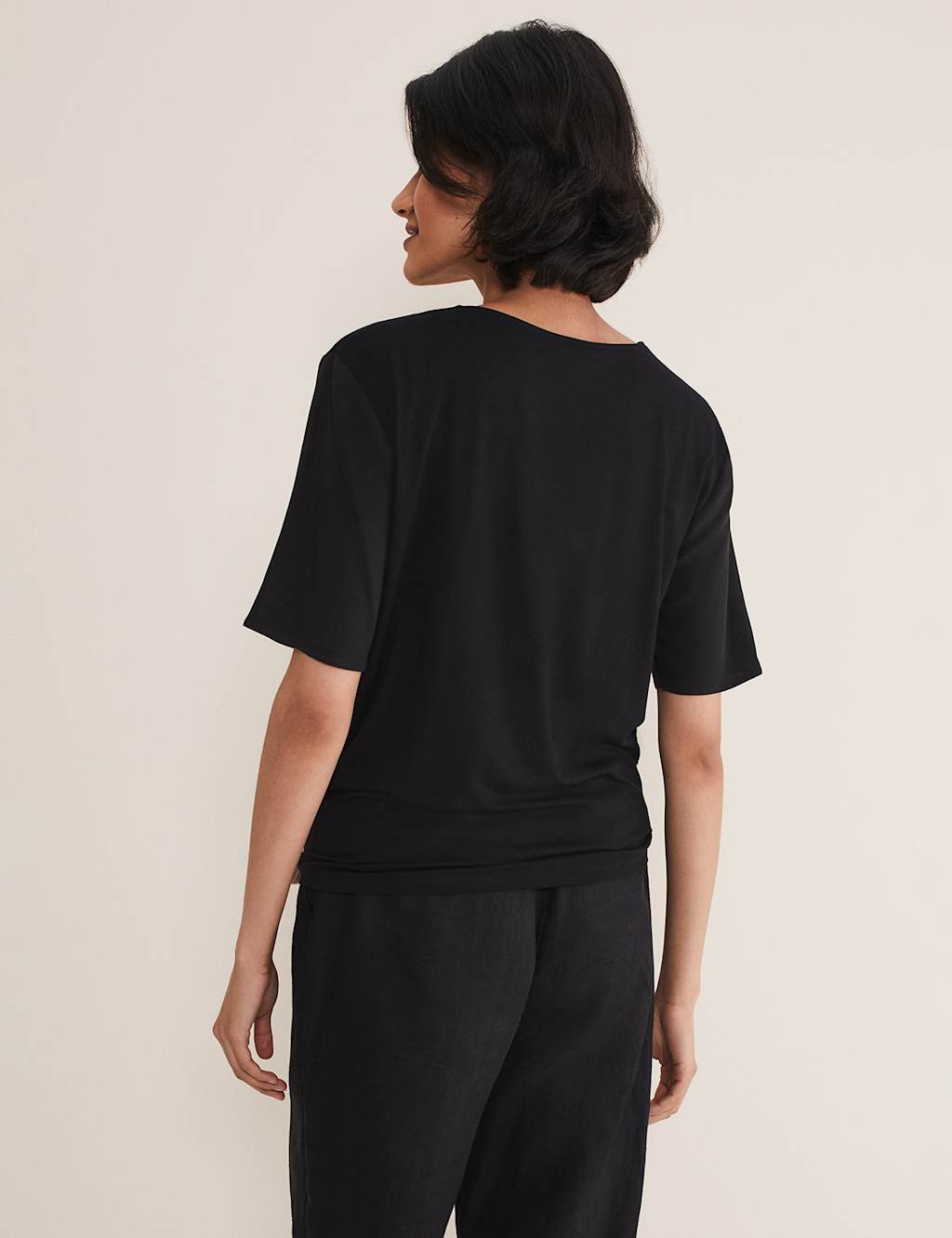 Printed Knotted Top image 2