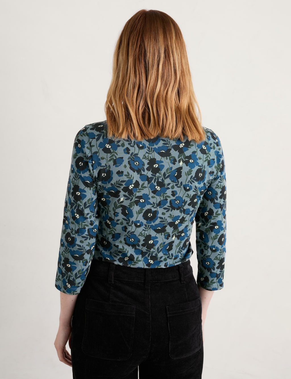 Jersey Floral Top image 4