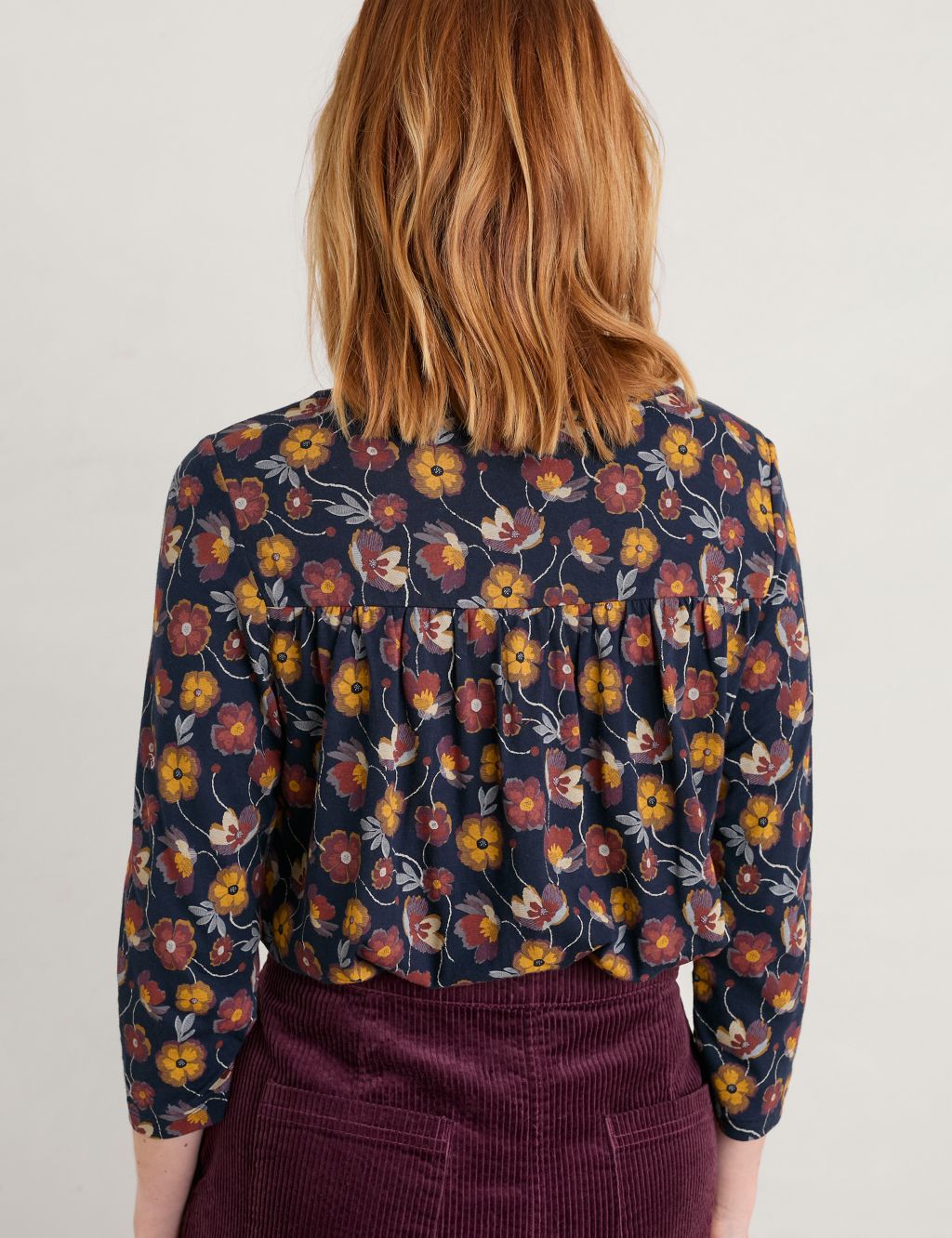Jersey Floral Top image 4