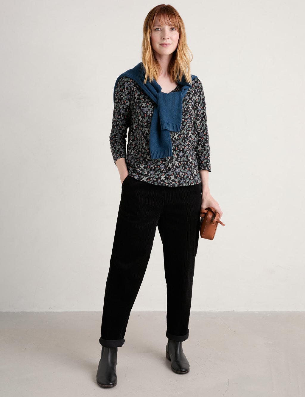 Organic Cotton Floral Top image 1