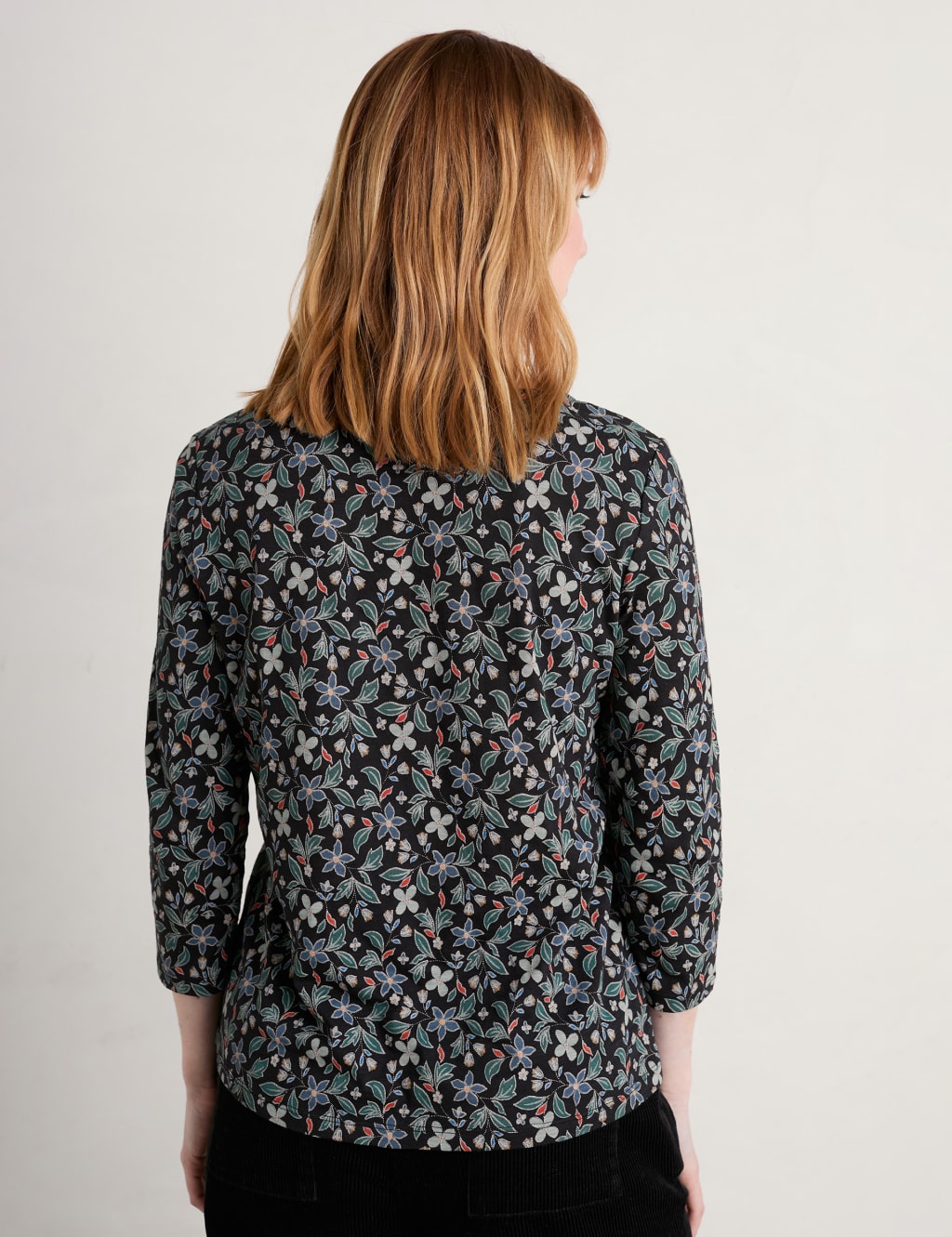 Organic Cotton Floral Top image 4