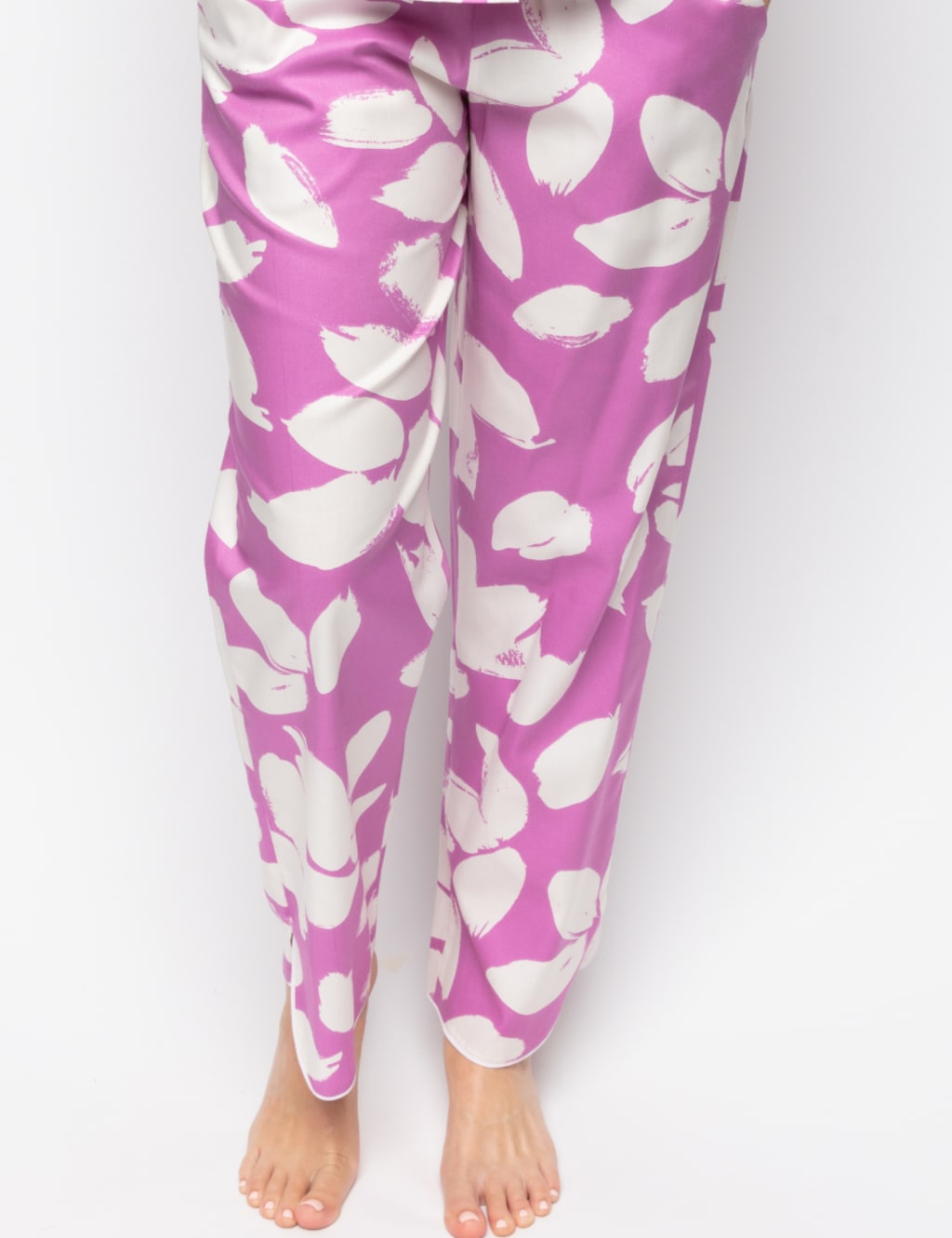 Cotton Modal Petal Print Pyjama Bottoms image 1