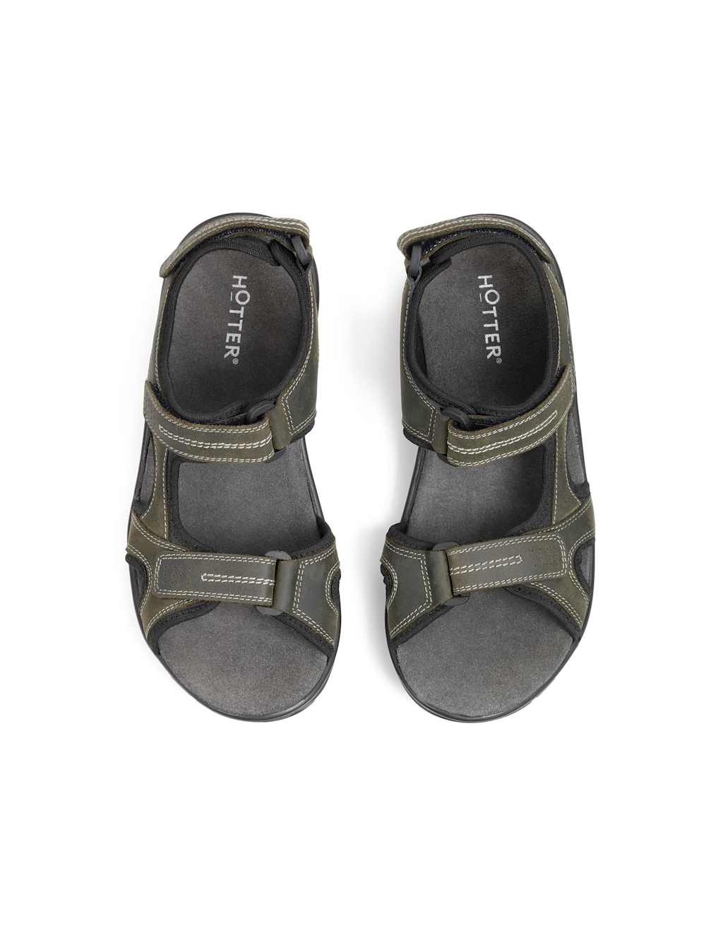 Lorenzo Nubuck Riptape Sandals image 2