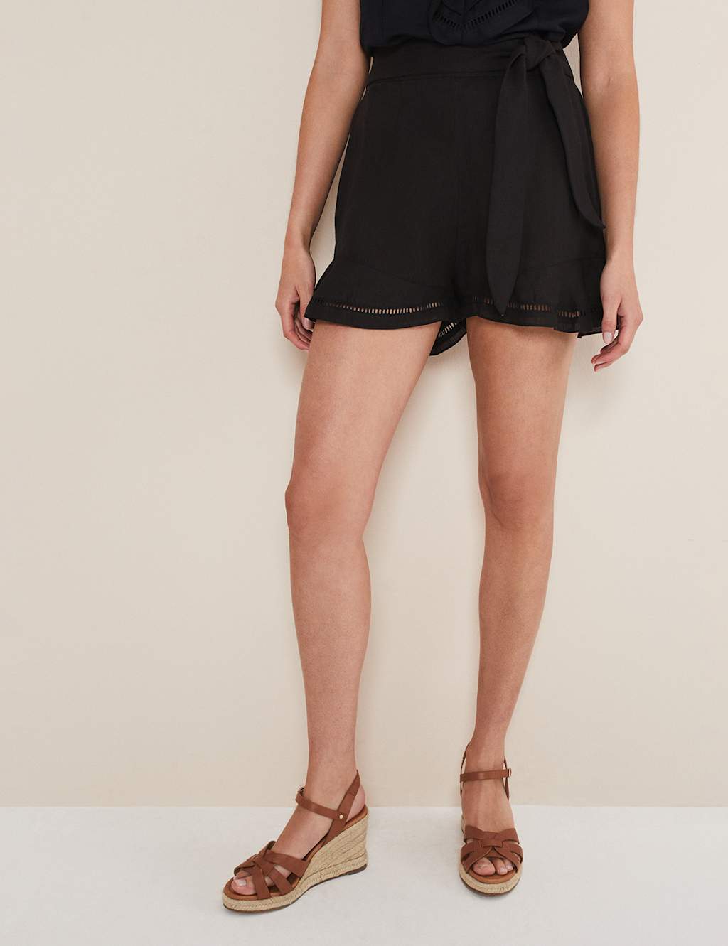 Linen Rich Shorts image 2