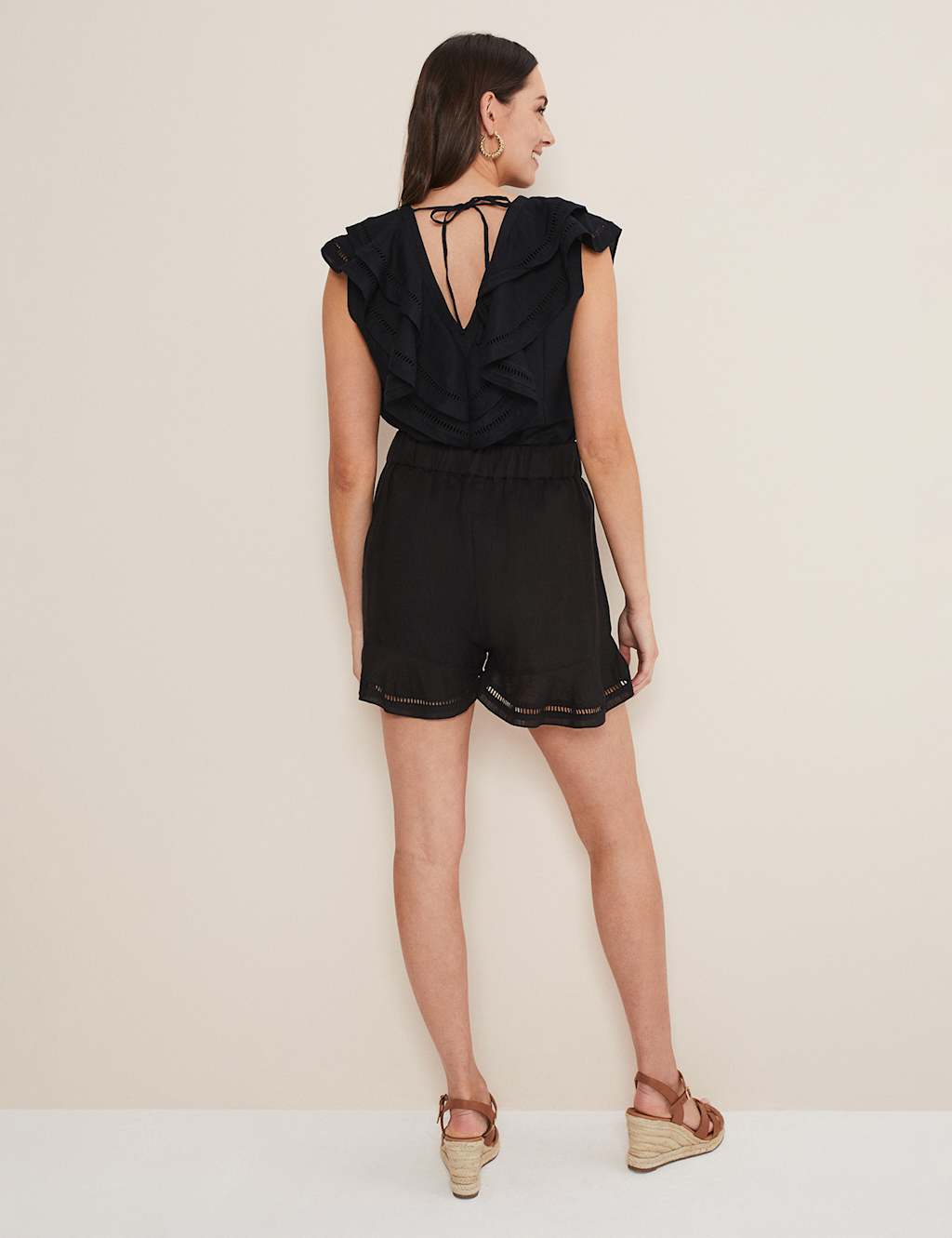 Linen Rich Shorts image 3