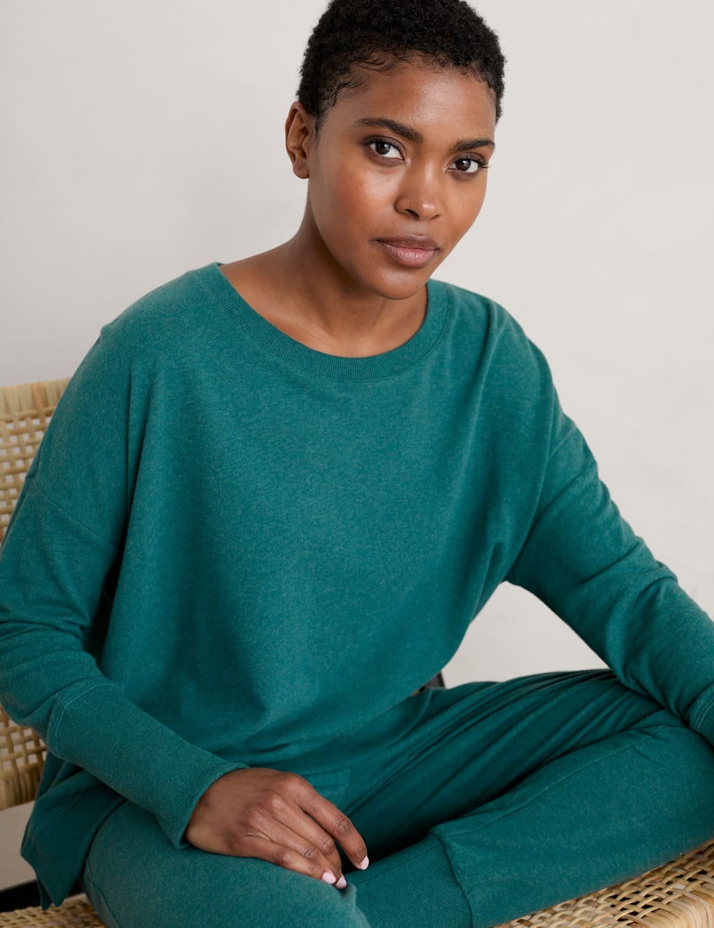 Cotton Rich Pyjama Top image 3