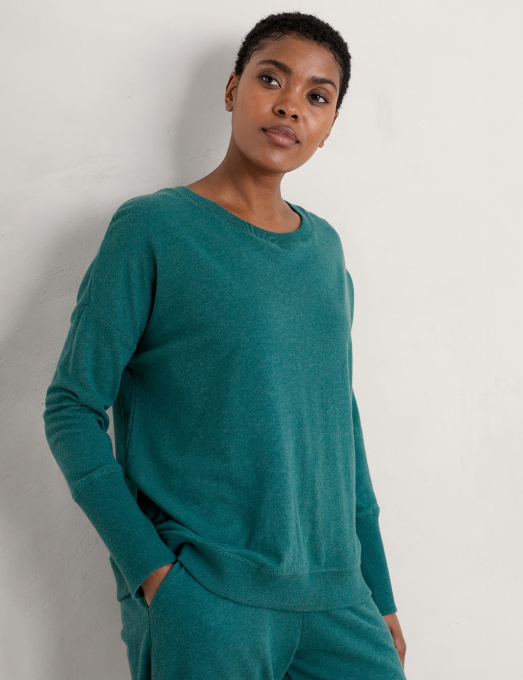 Cotton Rich Pyjama Top image 5