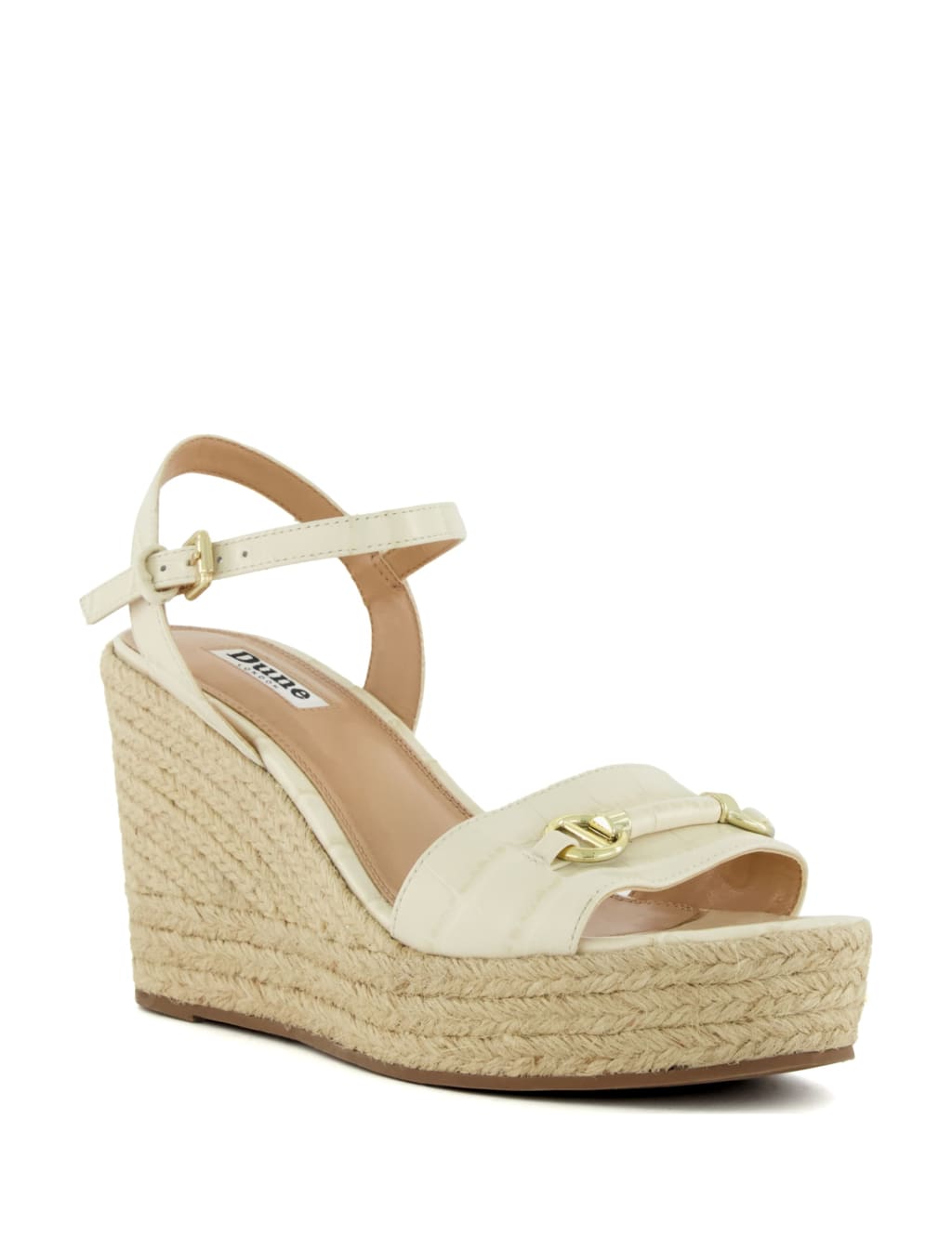 Leather Ankle Strap Wedge Sandals image 2