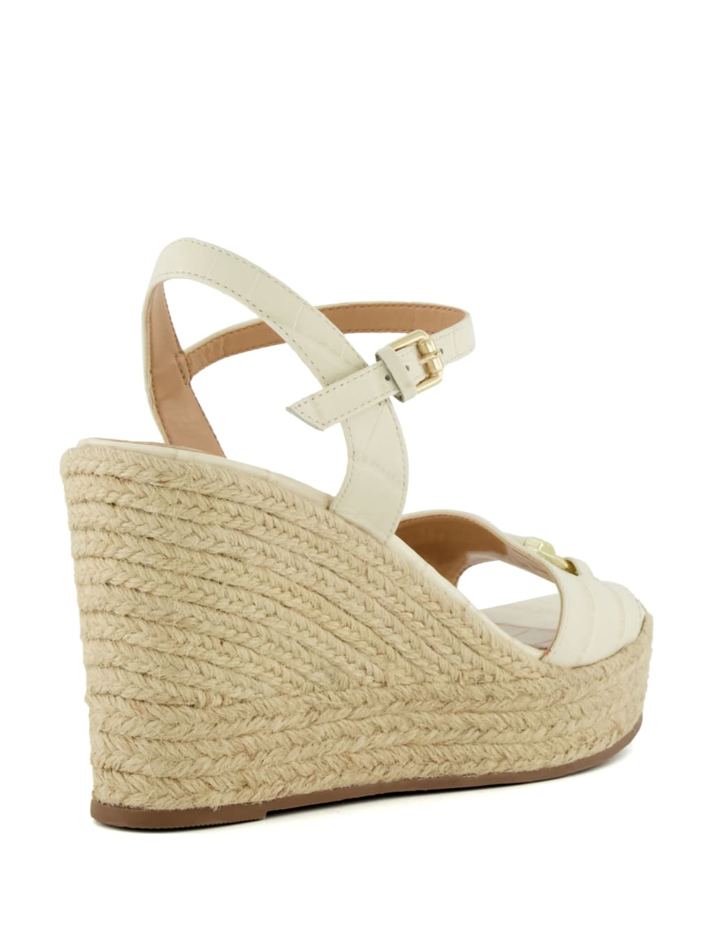 Leather Ankle Strap Wedge Sandals image 3