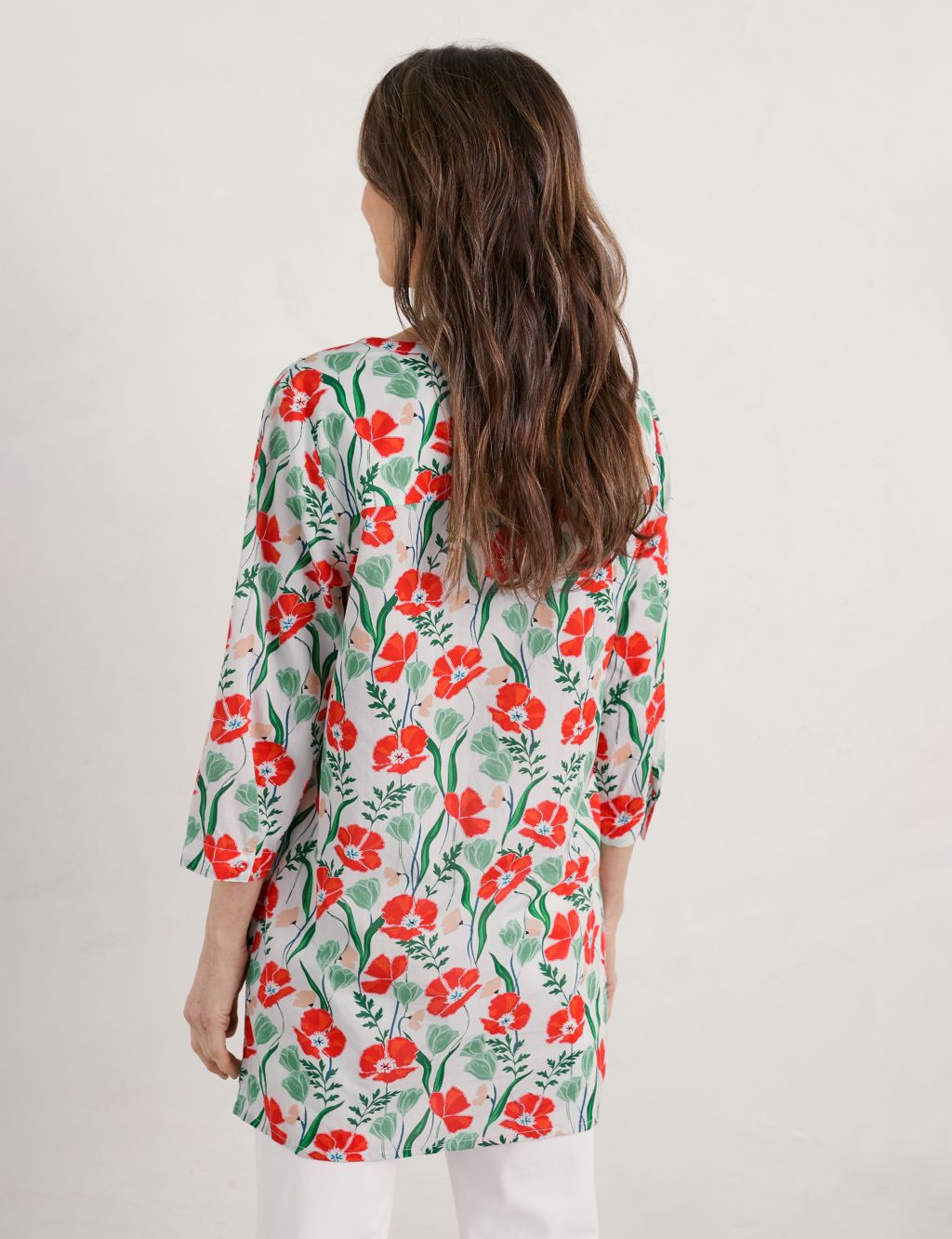 Organic Cotton Floral Relaxed Tunic image 4