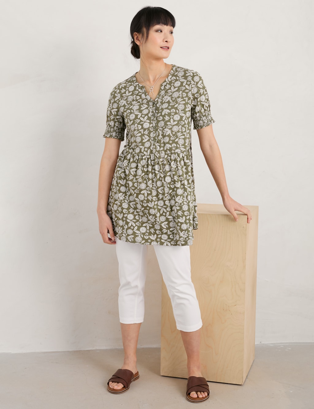 Jersey Floral Tunic image 1